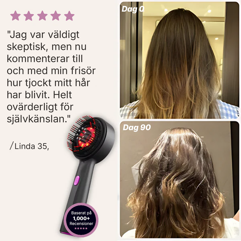 ScalpCare™ 3-i-1 Hårbotten Massager